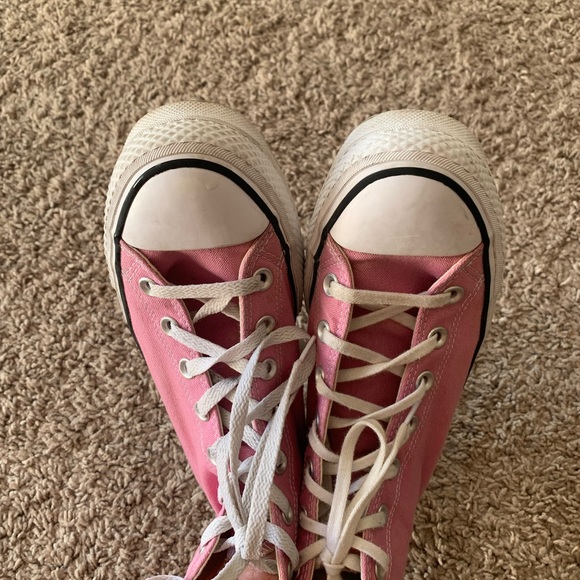 Converse Chuck Taylor All Star High-Top Sneakers Pink - Picture 12 of 16